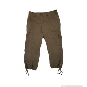 Lucy Activewear‎ Women's Olive Green Cargo Pants Size 6